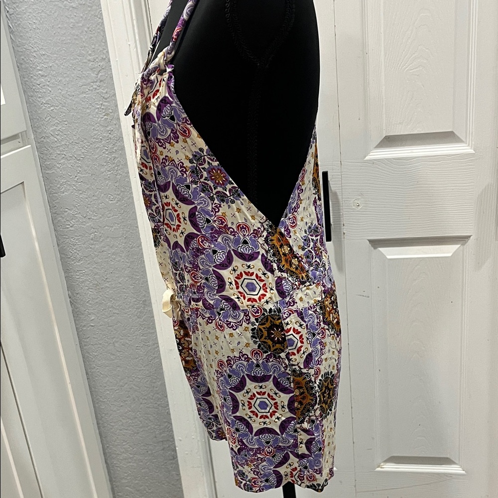 LEI Multicolor Patterned Romper - Picture 4 of 12